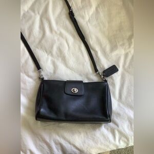 Coach crossbody bag Y2K black